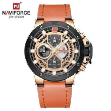 Load image into Gallery viewer, Men's Casual Waterproof Watch With Chronometers And Fluorescent Hands Excellent Design Perfect Gift