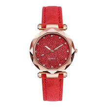 Load image into Gallery viewer, Women's Causal Watch With Leather Belts And Sandblasted Background Luxury Wristwatch Excellent Design Perfect Gift