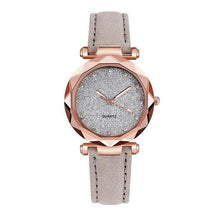 Load image into Gallery viewer, Women's Causal Watch With Leather Belts And Sandblasted Background Luxury Wristwatch Excellent Design Perfect Gift