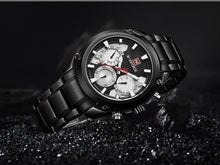 Load image into Gallery viewer, Men's Waterproof Stainless Steel Watch With Chronometers Business Style Wristwatch Unique Design Perfect Gift