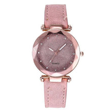 Load image into Gallery viewer, Women's Causal Watch With Leather Belts And Sandblasted Background Luxury Wristwatch Excellent Design Perfect Gift