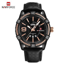 Load image into Gallery viewer, Men's Waterproof Leaghter Watch With Day, Date and Fluorescent Hands Perfect Gift For Your Man
