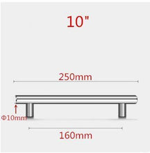 Load image into Gallery viewer, Stainless Steel Kitchen Door Cabinet T Bar Handle Pull Knob Door Pull Handle Stainless Door Handle Stainless Steel Hollow Bar Drawer Pulls Cupboard Knob For Kitchen Furniture