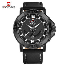 Load image into Gallery viewer, Men's Waterproof Watch With Anchor Detail and Fluorescent Hands Excellent Design Luxury Perfect Gift
