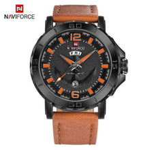 Load image into Gallery viewer, Men's Waterproof Watch With Anchor Detail and Fluorescent Hands Excellent Design Luxury Perfect Gift