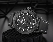 Load image into Gallery viewer, Men's Waterproof Watch With Anchor Detail and Fluorescent Hands Excellent Design Luxury Perfect Gift