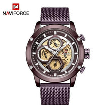 Load image into Gallery viewer, Sport Watches For Men Waterproof Watch Analog Quartz Leather Band Wristwatch Unique Design Perfect Gift