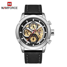 Load image into Gallery viewer, Sport Watches For Men Waterproof Watch Analog Quartz Leather Band Wristwatch Unique Design Perfect Gift