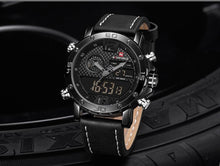 Load image into Gallery viewer, Men's Sports Waterproof Digital Analog Multifunction Watch Excellent Design Perfect Gift