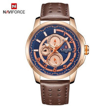 Load image into Gallery viewer, Sport Watches For Man Waterproof Watch Analog Quartz Leather Band Date Calendar Unique Wristwatch Perfect Gift