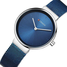 Load image into Gallery viewer, Women's Casual Stainless Steel Watch With Knitted Bracelet Excellent Background Unique Design Perfect For Her