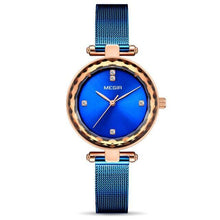 Load image into Gallery viewer, Top Luxury Women Watches Rose Gold Analog Watch Fashion Shine Round Design Elegant Stainless Strap Wrist Watch