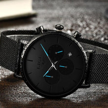 Load image into Gallery viewer, Men's Elegant Waterproof Watch With Chronometers And Color Hands Unique Design Excellent Look