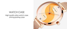 Load image into Gallery viewer, Ultra Thin Rose Gold Women Watches Fashion Analog Quartz Waterproof Wristwatches Elegant Round Design For Women