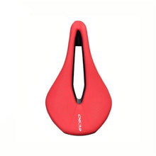 Load image into Gallery viewer, Road Bike Saddles PU Ultralight Breathable Comfortable Seat Cushion Bike Racing Saddle Superflow Road Bike Saddle High Performance And Comfortable Lightweight Sport Road Bike Seat