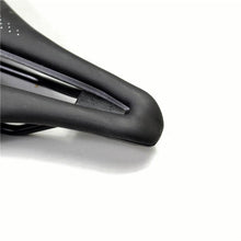 Load image into Gallery viewer, Sport Bicycle Seat Saddle Road Bike Saddles Mountain Bike Racing Saddle PU Breathable Soft Seat Cushion Suspension Gel Bike Saddle Breathable Comfortable Bicycle Seat Ergonomics Design Fit Mountain Bike Road Bike