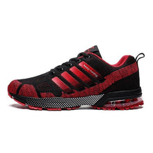 Load image into Gallery viewer, Running Mens Sport Elegant Sneakers Air Cushion Sneakers Lace Up Low Top Jogging Shoes Man Athletic Footwear Breathable Comfortable Athletic Running Sneakers