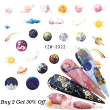 Load image into Gallery viewer, Nail Watermark Decals Sexy lips Middle finger Sexy girl Water Transfer Slider Russia Words Manicure Tattoos Sliders For Manicure Women Kids Girls Manicure Decoration Nail Art Supplies 3D Self-Adhesive Nail Decals Designer Nail Stickers for Acrylic Nails
