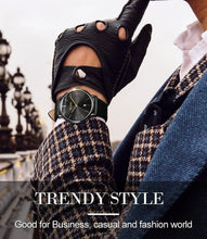 Load image into Gallery viewer, Couple Watches Popular Casual Quartz Women Men Watch Clock Boys Girls Ultra Thin Leather Wristwatch Minimalist Analog Quartz Ultra Thin Watches Leather Strap Fashion Casual Date Watch Waterproof Wrist Watch