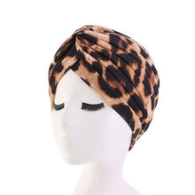 Load image into Gallery viewer, Fashion Soft Cotton Print Inner Headdress Lightweight Turban Elegant Bonnet Hijab Caps Arab Wrap Hijab Headscarf Hat For Woman