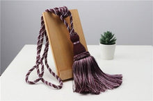 Load image into Gallery viewer, Tassel Curtain Tiebacks Home Decoration Handmade Curtain Holders Clips Hanging Balls Curtain Accessories Curtain Tie backs Curtain Handmade Tiebacks Decorative Curtain Holdbacks With Tassel