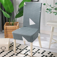 Load image into Gallery viewer, Spandex Dining Chair Cover With Back Elastic Universal Kitchen Living Room Stretch Slipcover Chair Covers Protector Seat Case Chair Cover Seat Protector Super Fit Slipcover Stretch Removable Washable Soft Spandex Fabric for Home