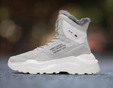 Load image into Gallery viewer, Men Winter Autumn Warm Modern High Tops Shoes Rubber Sole Running Sport Shoes High Quality Mesh Walking Jogging Non Slip Athletic Mens Sneakers