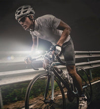 Load image into Gallery viewer, 3 IN 1 Bike Bicycle Light Set USB LED Waterproof Super Bright Zoom Headlight Super Bright 3 Light Modes Bicycle Light Set Flashlight Easy Installs In Seconds Fits All Bicycles Powerful Bright Light 8000 Lumen