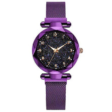 Load image into Gallery viewer, Luxury Simple Women Watches Quartz Magnetic Wristwatch Fashion Starry Sky Design Watch For Women