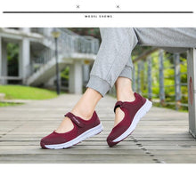 Load image into Gallery viewer, Summer Breathable Womens Sneakers Walking Sporty Mesh Sport Running Light Flats Casual Vulcanize Simple Shoes Spring Comfortable Espadrilles Luxury Design Espadrilles