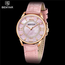 Load image into Gallery viewer, Top Fashion Luxury Women Watches Rhinestone Quartz Casual Watch Analog Waterproof Elegant Womens Watch
