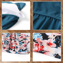Load image into Gallery viewer, Leopard Bikini High Waist Bikini Animal Print Floral Swimsuit Ruffle Swimsuit Plus Size Swimwear Women Swimsuits for Women Two Piece Bathing Suits Ruffle Tops With High Waist Bottoms Bikini Sets For Teen Girls