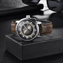 Load image into Gallery viewer, 2021 New Simple Business Quartz Men Wristwatch Luxury Casual Leather Strap Waterproof Watch