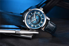 Load image into Gallery viewer, 2021 New Simple Business Quartz Men Wristwatch Luxury Casual Leather Strap Waterproof Watch
