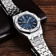 Load image into Gallery viewer, Fashion Stainless Steel Mens Quartz Analog Watch Luminous Waterproof Mens Sports Minimalist Wrist Watch