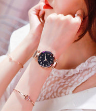 Load image into Gallery viewer, Luxury Simple Women Watches Quartz Magnetic Wristwatch Fashion Starry Sky Design Watch For Women