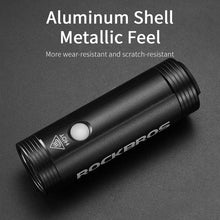 Load image into Gallery viewer, Bike Front Light Rainproof USB Rechargeable Bicycle Light Cycling Headlight LED Flashlight Bike USB Rechargeable Bicycle Light Bicycle Front Headlight LED Bike Headlight Lamp 2000mAh