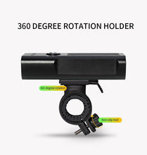 Load image into Gallery viewer, 10000mAh Bike Light USB Rechargeable 5000 Lumens Bike Headlight LED Super Bright Front Lights And Back Rear Light Set For Night Riding Bicycle Lights Front And Back Rechargeable With 3 Modes