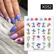 Load image into Gallery viewer, Abstract Lady Face Water Decals Fruit Flower Summer Leopard Alphabet Leaves Nail Stickers Water Black Leaf Sliders Marble Nail Art Stickers Water Transfer Nail Decals Full Wraps Gradient Acrylic Nail Kits for Women Manicure Decoration