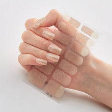 Load image into Gallery viewer, Full Cover Nail Stickers Designer Nail Decals Fashion Five Sorts of Nail Stickers Nail Sticker set Nail Decoration Nail Strips 3D Nail Art Stickers Decal Slider Template Diy Nail Tool Decorations Nail Art Design Self Adhesive Luxury Designer Nail Sticker