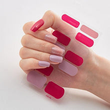 Load image into Gallery viewer, Full Cover Nail Stickers Designer Nail Decals Fashion Five Sorts of Nail Stickers Nail Sticker set Nail Decoration Nail Strips 3D Nail Art Stickers Decal Slider Template Diy Nail Tool Decorations Nail Art Design Self Adhesive Luxury Designer Nail Sticker