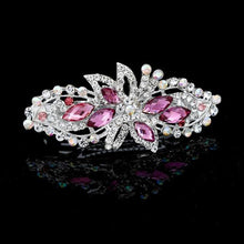 Load image into Gallery viewer, New Fashion Rhinestone Hairpin for Women Banana Clip Bow Girls Hair Clip Elegant Ladies Barrettes Hear Accessories