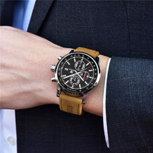 Load image into Gallery viewer, New Top Luxury Mens Watch Quartz Clock Waterproof Classic Automatic Chronograph Military Wrist Watches for Men