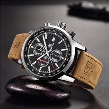 Load image into Gallery viewer, New Top Luxury Mens Watch Quartz Clock Waterproof Classic Automatic Chronograph Military Wrist Watches for Men