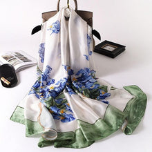 Load image into Gallery viewer, New Brand Designer Luxury Winter Long Silk Scarf Shawls Wraps Print Cotton Scarf Stylish Head Wraps Scarves Hijabs Neck Scarves Lady Hijab For Female
