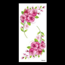 Load image into Gallery viewer, 1 Pcs Elegant Temporary Tattoos Stickers Rose Flowers Arm Shoulder Tattoo Waterproof Big Luxury Flower For Womens
