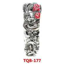 Load image into Gallery viewer, Full Arm Large Size Sleeve Temporary Sticker Dragon Tattoo Waterproof Body Art Realistic 3D Design For Mens