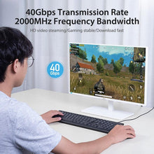 Load image into Gallery viewer, Cat8 Ethernet Cable SSTP 40Gbps 2000MHz RJ45 Network Lan Patch Cord Internet Network LAN Wire Cables with Gold Plated RJ45 Connector For Router Modem Laptop Gaming