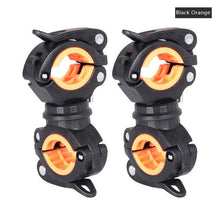 Load image into Gallery viewer, Bicycle Light Bracket Bike Lamp Holder LED Headlight Pump Stand Quick Release Mount 360 Degree Rotatable Universal Flashlight Mount Holder Mount Bicycle Mounting Bracket Flashlight Holder