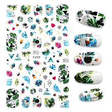 Load image into Gallery viewer, The New 3D Nail Sticker Cool English Letter stickers for nail Foil Love Heart Design Fashion Manicure Stickers Girls Manicure Decoration Nail Art Supplies 3D Self-Adhesive Nail Decals Designer Nail Stickers for Acrylic Nails